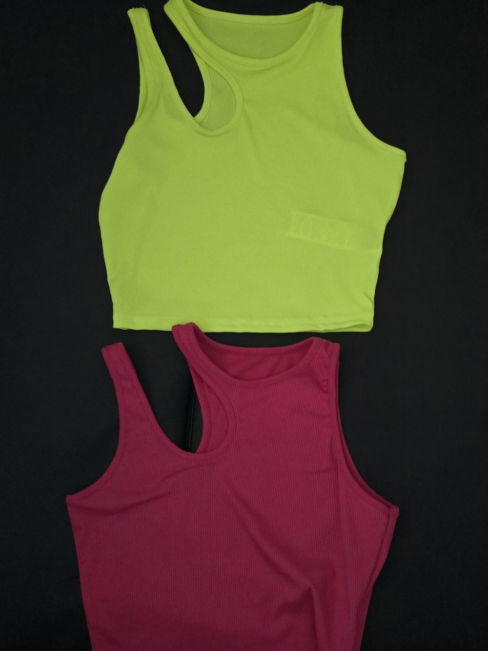 Neon Ribbed Tank Tops - Set of 2 Rave Wear